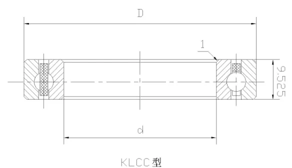 KLCC深沟球等截面薄壁轴承 KLCC深沟球等截面薄壁轴承